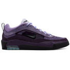 Grand purple black and noble purple Nike SB Air Max Ishod Wair pro model men's skateboard sneaker on a white background