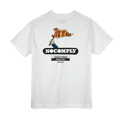 No-Comply 18 Year Tee Shirt - White