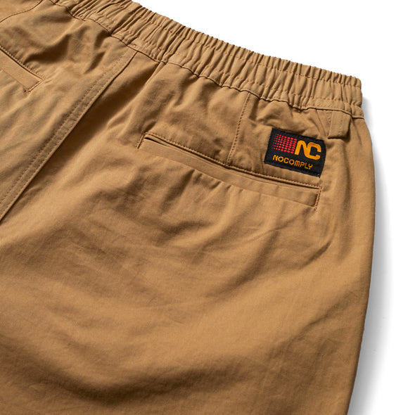 Pantalón corto de algodón No-Comply New Wave - Caqui