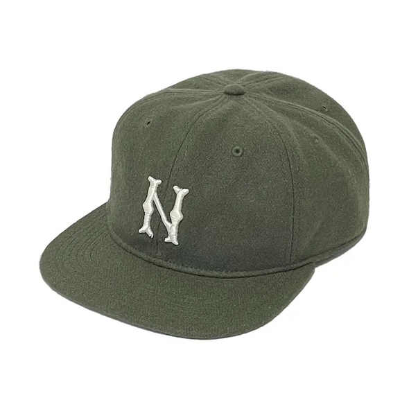 No-Comply Bambino Wool 6 Panel Strap Back Hat - Olive