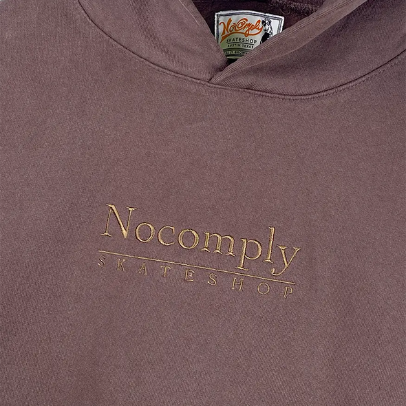 No-Comply Logo VCL Hoodie - Umber
