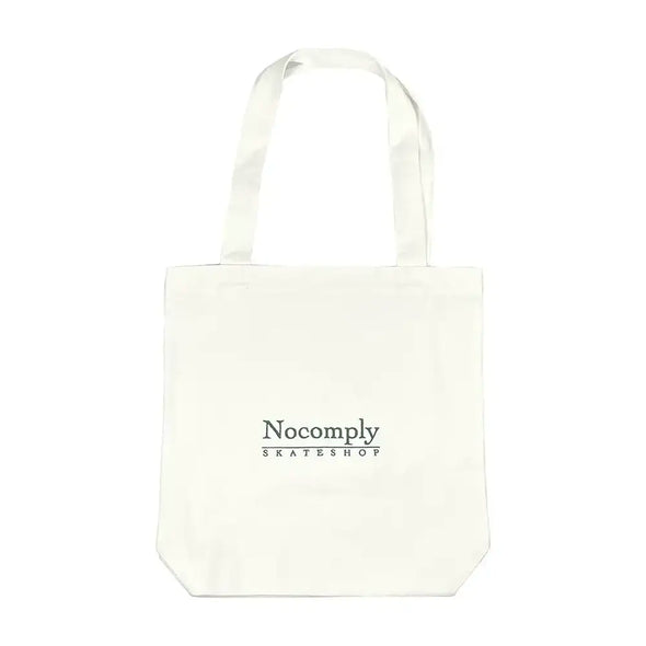 No-Comply Logo Tote Bag - Cream