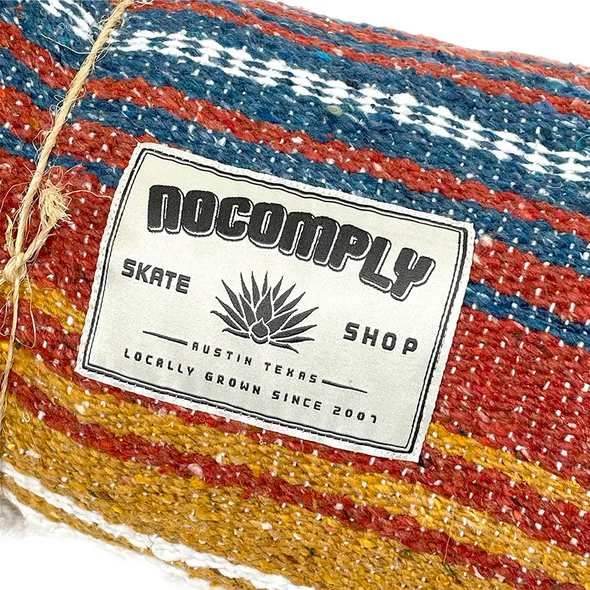 No-Comply Mexican Blanket - Crimson Shine