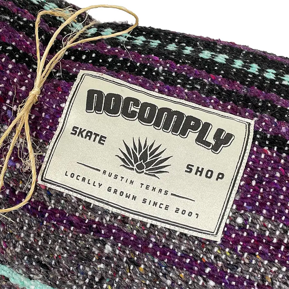 No-Comply Mexican Blanket - Violet Crown