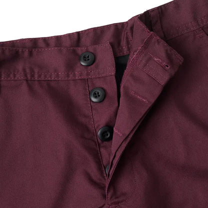 No-Comply Cargo Skate Pants - Burgundy