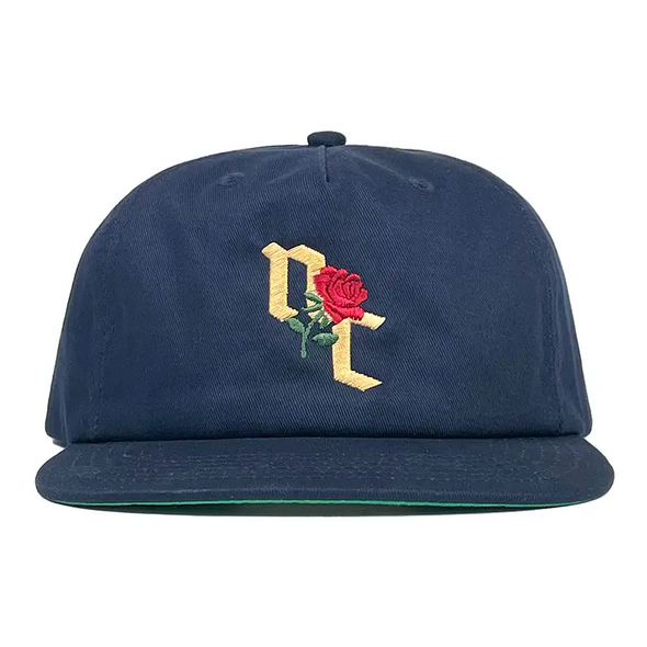 No-Comply Rose NC Snap Back Hat - Navy
