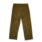 Olive green No-Comply Skate Chino men's skateboard pant on a white background