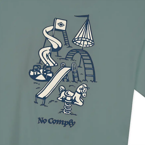 No-Comply Playground Design Contest Tee Shirt - Aqua