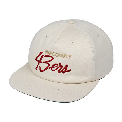 No-Comply 43ers Single Line Hat - Cream