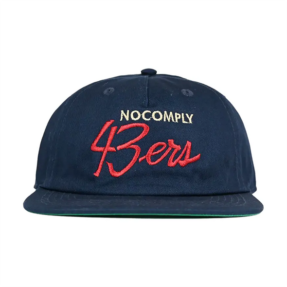 No-Comply 43ers Single Line Hat - Navy