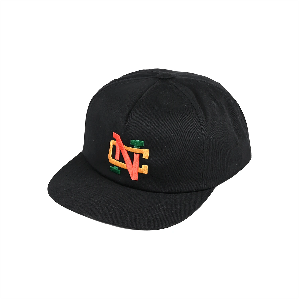 No-Comply Colorblock NC Snapback Hat - Black | No-Comply Skateshop