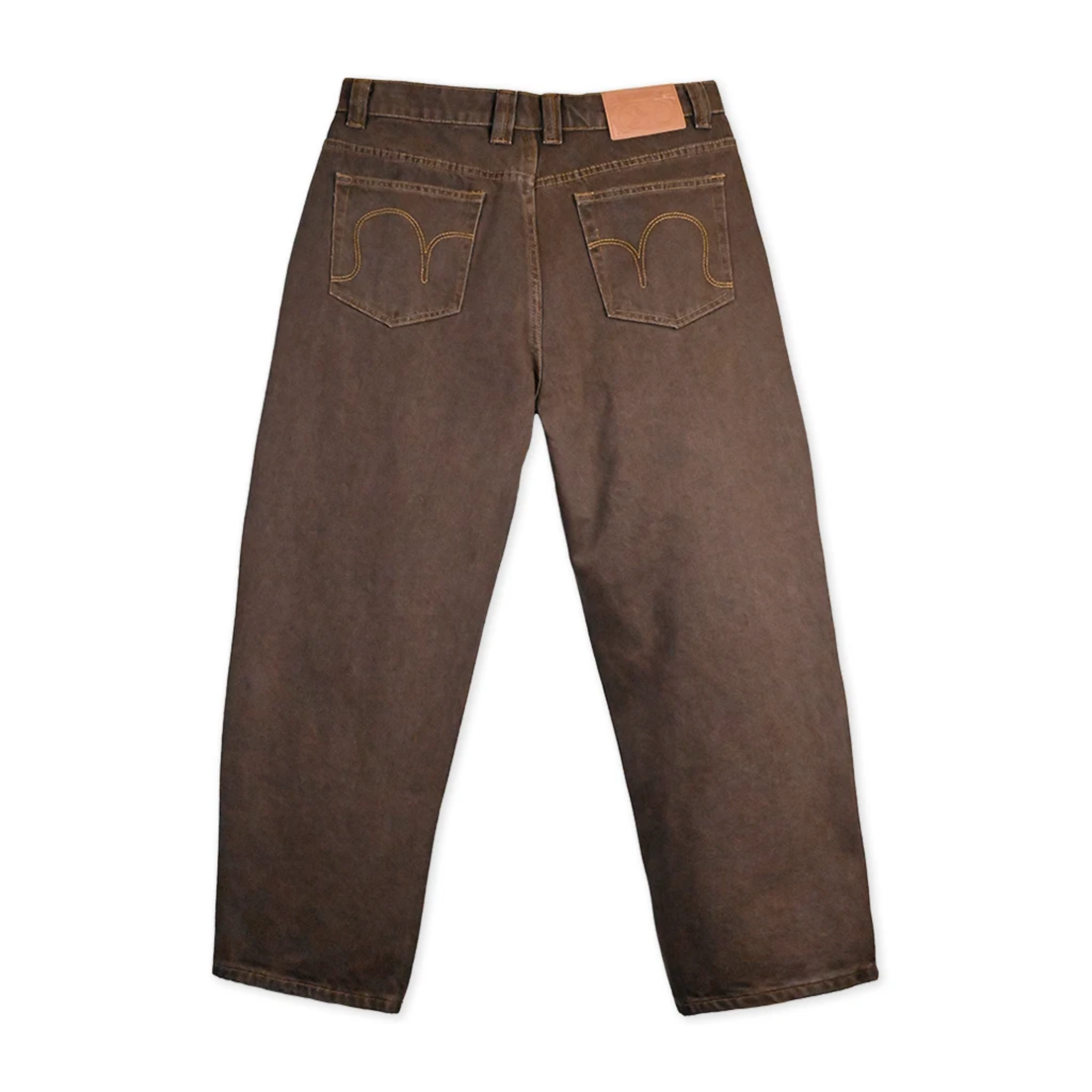 HELLO LUPO lupo jeans brown 4-5y ベビー・キッズ ボトムス・スパッツ