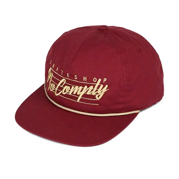 No-Comply DP Hat - Wine