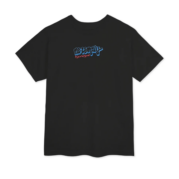 Camisa No-Comply Script Box Negro Lavado Perla