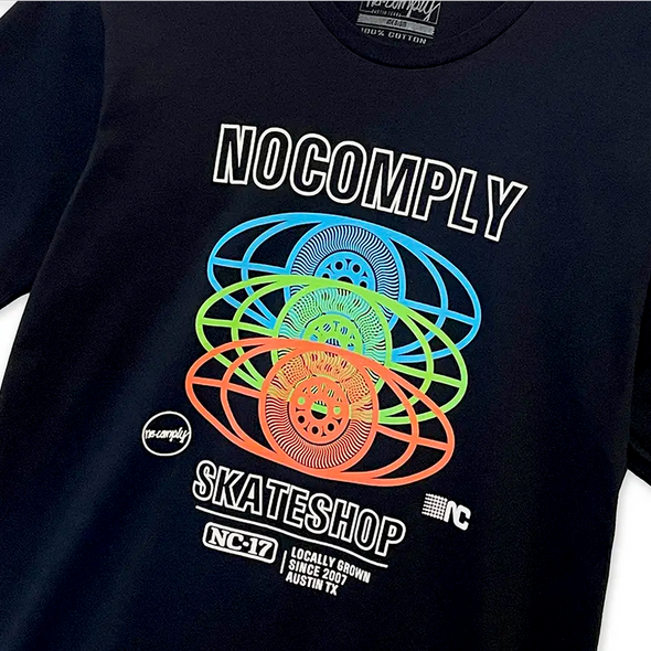 No-Comply 17th Anniversary Tee Shirt - Black