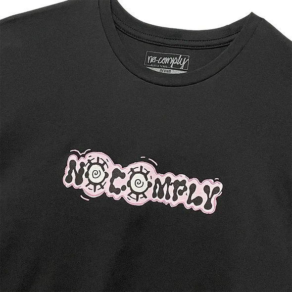 No-Comply NoComeye Tee Shirt - Black