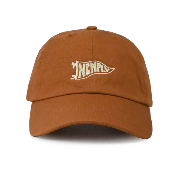 No-Comply Pennant Dad Hat - Burnt Orange