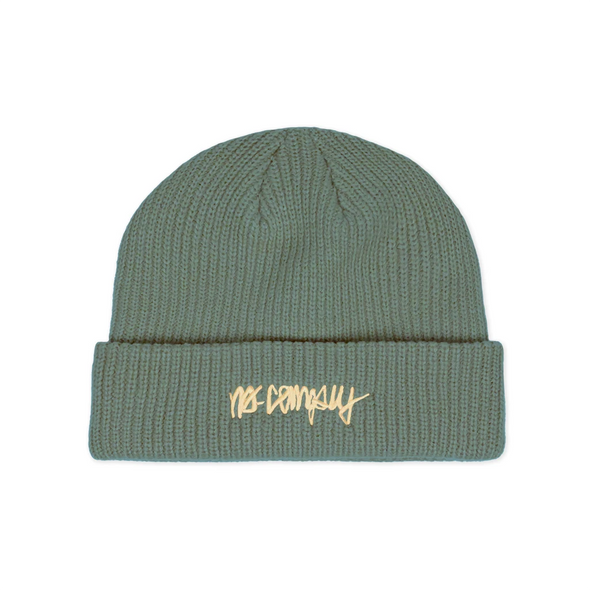 No-Comply Script Check Beanie - Sage