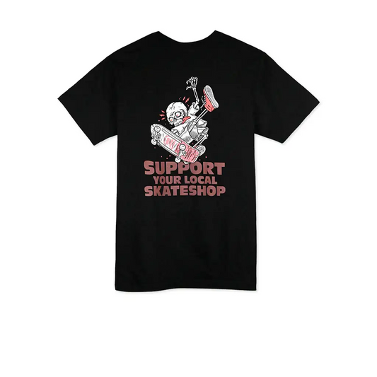 No-Comply Skeleton Skateshop Day 2024 Youth Tee Shirt - Black