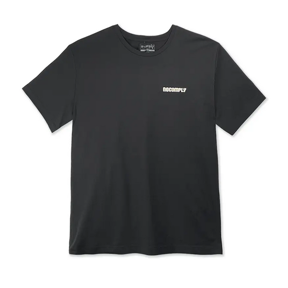 No-Comply Trademark Tee Shirt - Black