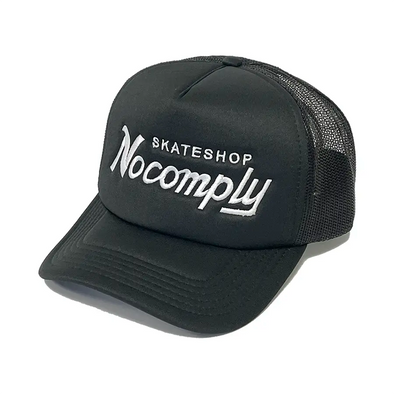 Sombrero con estructura en forma de A de malla de No-Comply Specialties - Negro