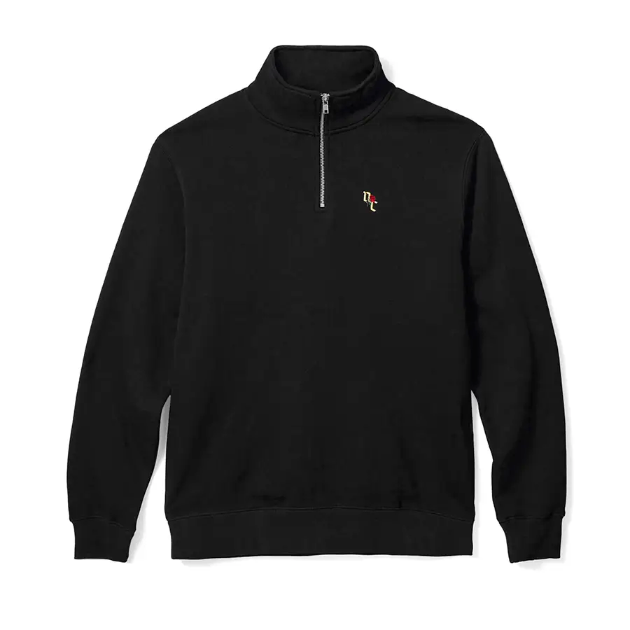 No-Comply NC Rose 1/4 Zip Jacket - Black