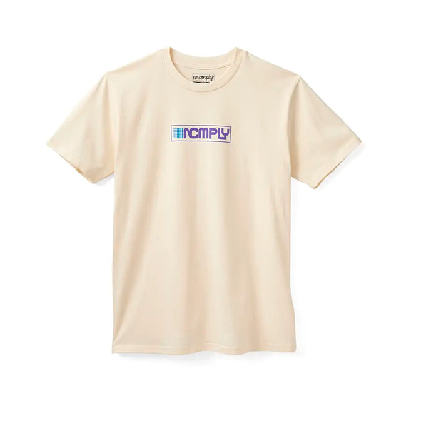 No-Comply AM/FM Tee Shirt - Cream
