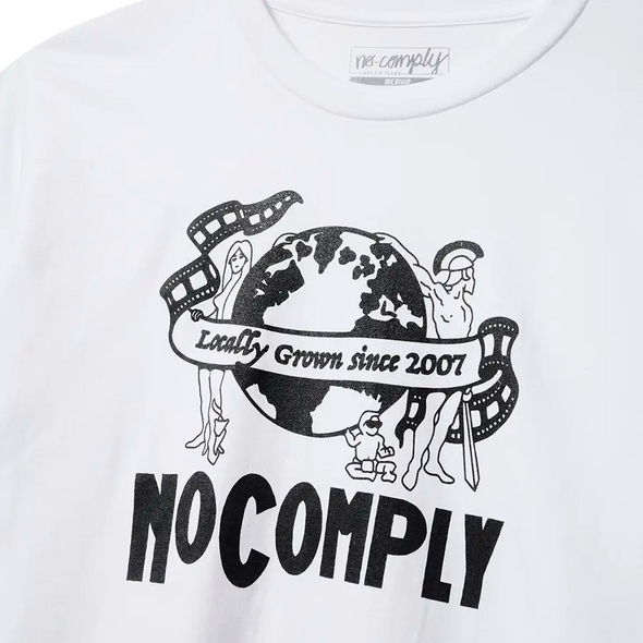 No-Comply Video Tee Shirt - White