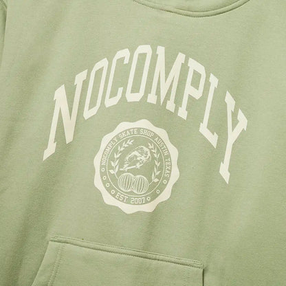 Sudadera con capucha No-Comply Jon's College - Salvia