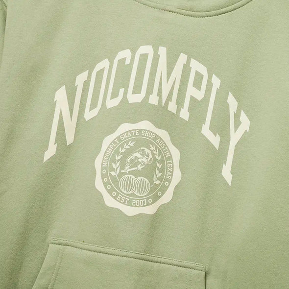 No-Comply Jon's College Hoodie - Sage