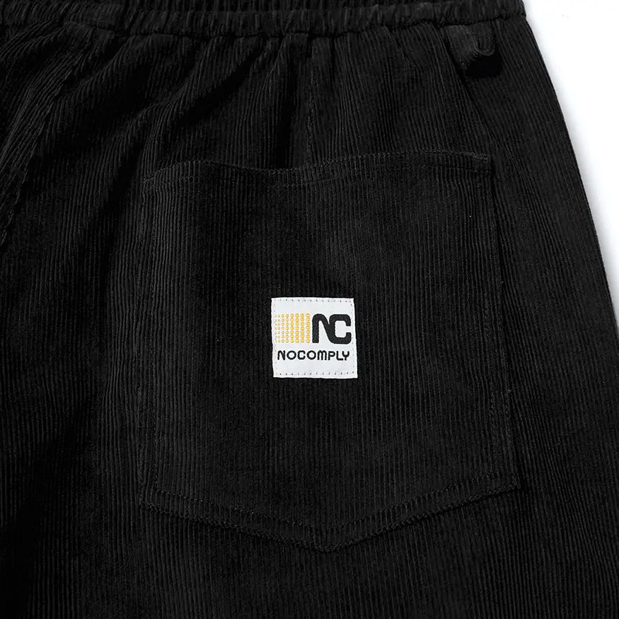 Pantalón de pana No-Comply New Wave - Negro