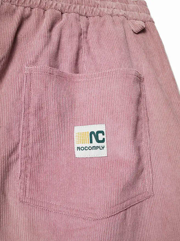 No-Comply New Wave Corduroy Pant - Rose