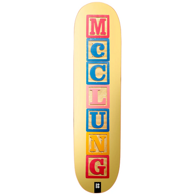 Plan B Skateboards McClung Blocks One Offs Deck 8.25