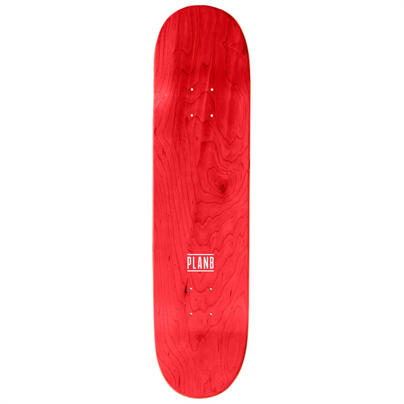 Plan B Skateboards OG Metallic Blue Red Deck 8.25