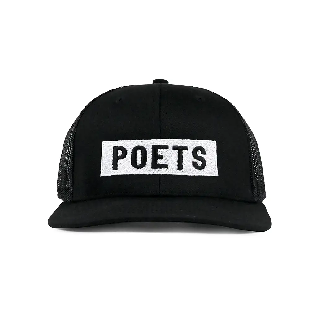 Poets Lincoln Hat - Black