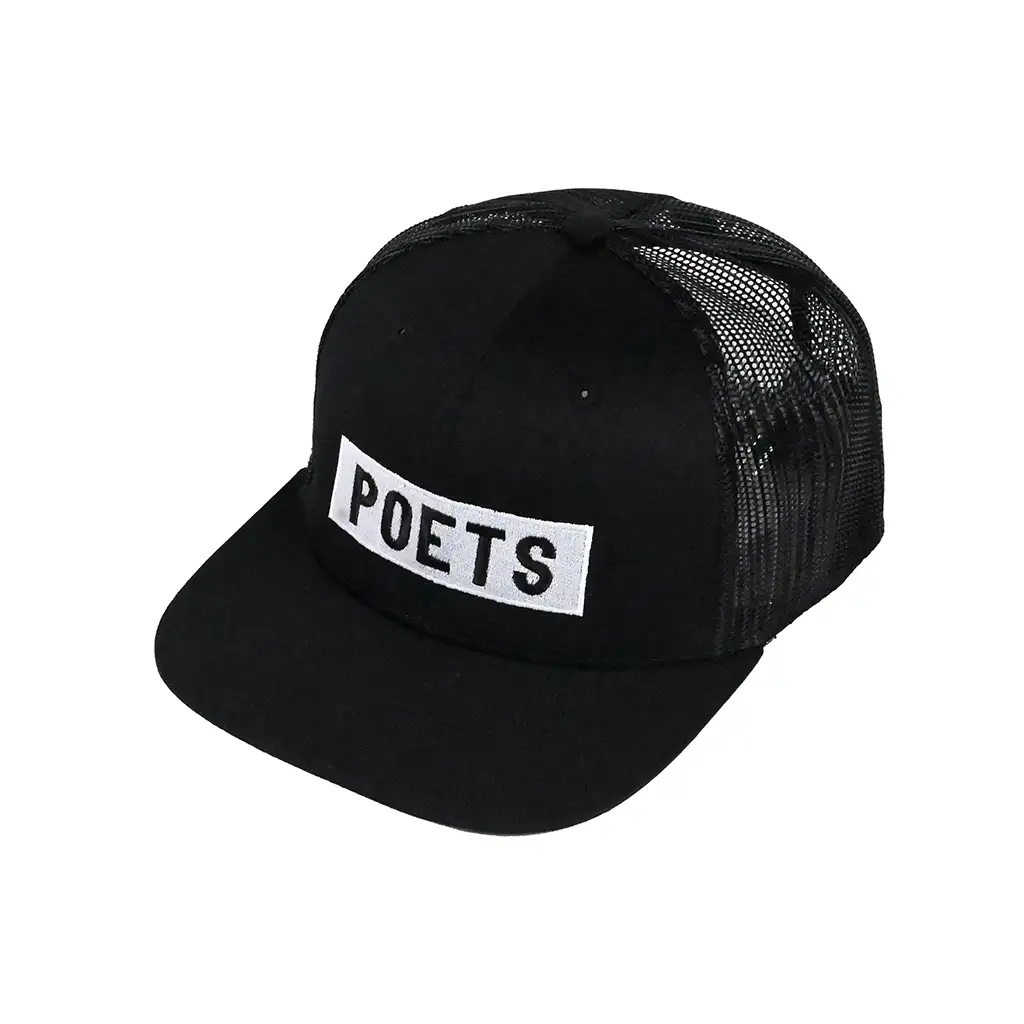 Poets Lincoln Hat - Black