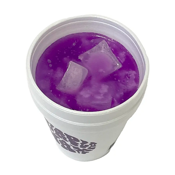 Purple Wax 8oz Double Cup