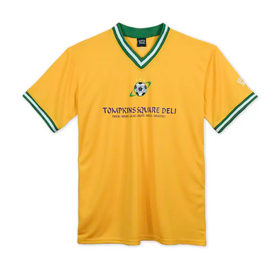 Quartersnacks Deli Soccer Jersey - Gold