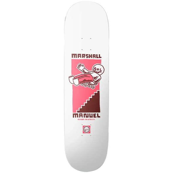 Roger Skate Co. Marshall Manuel Coffin Drop Deck 8.38