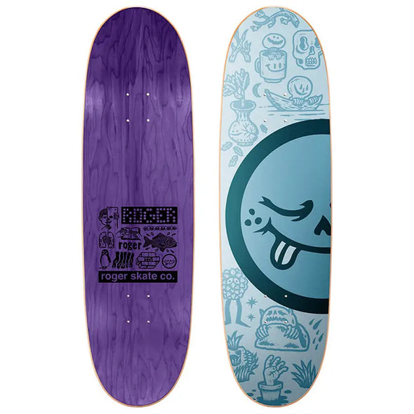 Roger Skate Co. Half Roger Deck 9.125