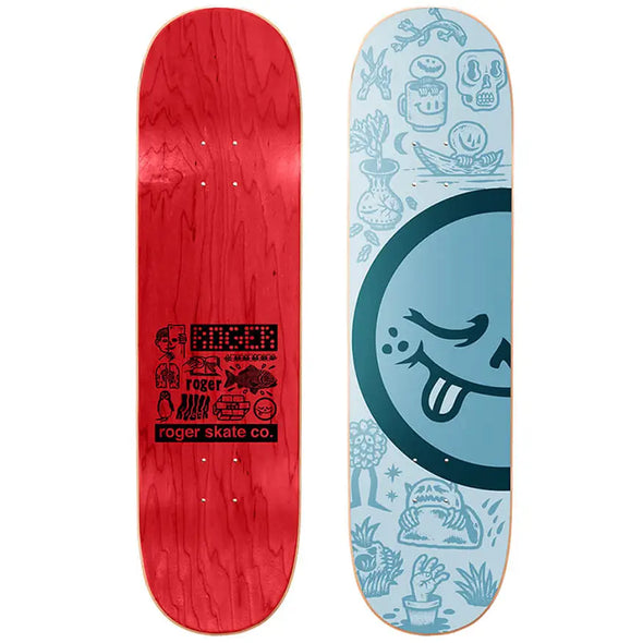 Roger Skate Co. Half Roger Deck 8.0