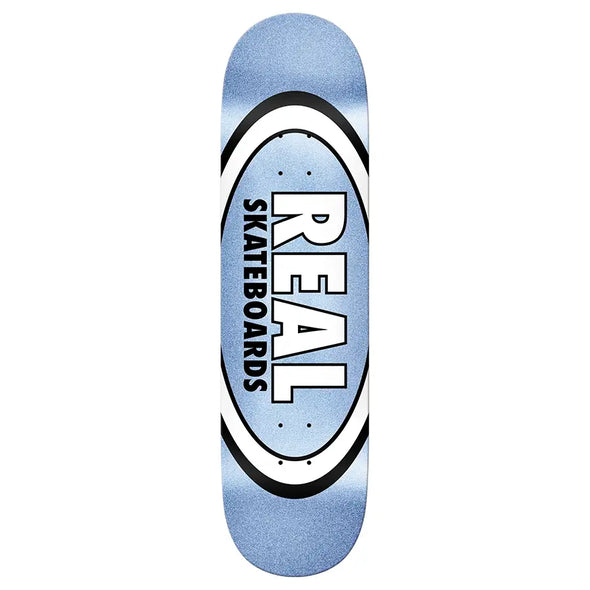 Real Skateboards Easy Rider Oval Blue Ice Deck 8.25