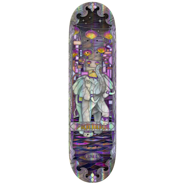 Real Skateboards Praman Holographic Cathedral Deck 8.5