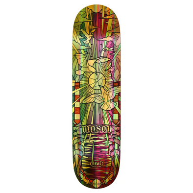 Real Skateboards Mason Holographic Cathedral Deck 8.25
