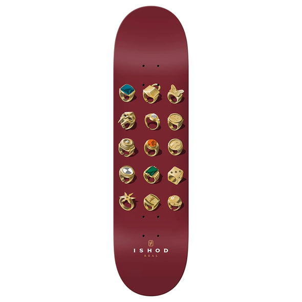 Real Skateboards Ishod Jeweler TT Deck 8.0