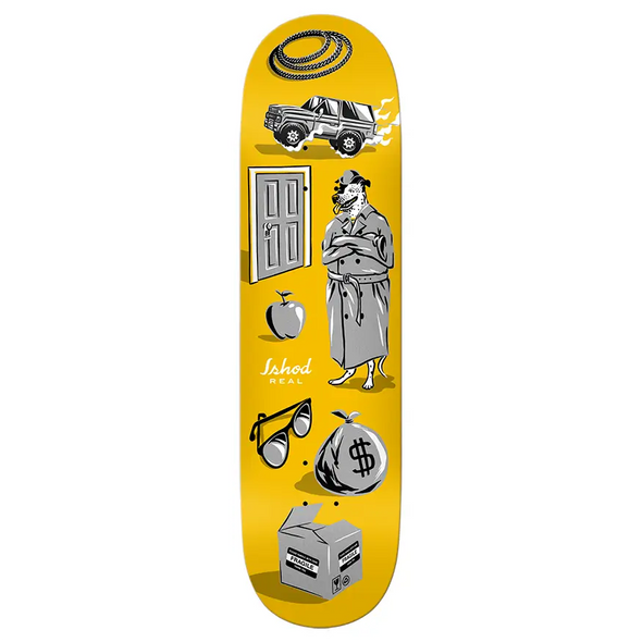 Real Skateboards Ishod Revealing Deck 8.06