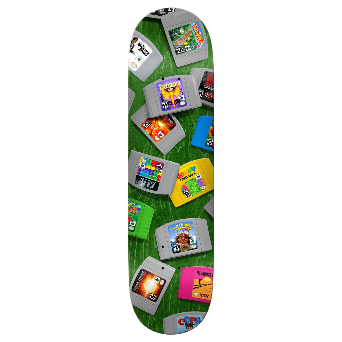 Real Skateboards Hermann 64-Bit Deck 8.25 | No-Comply Skateshop