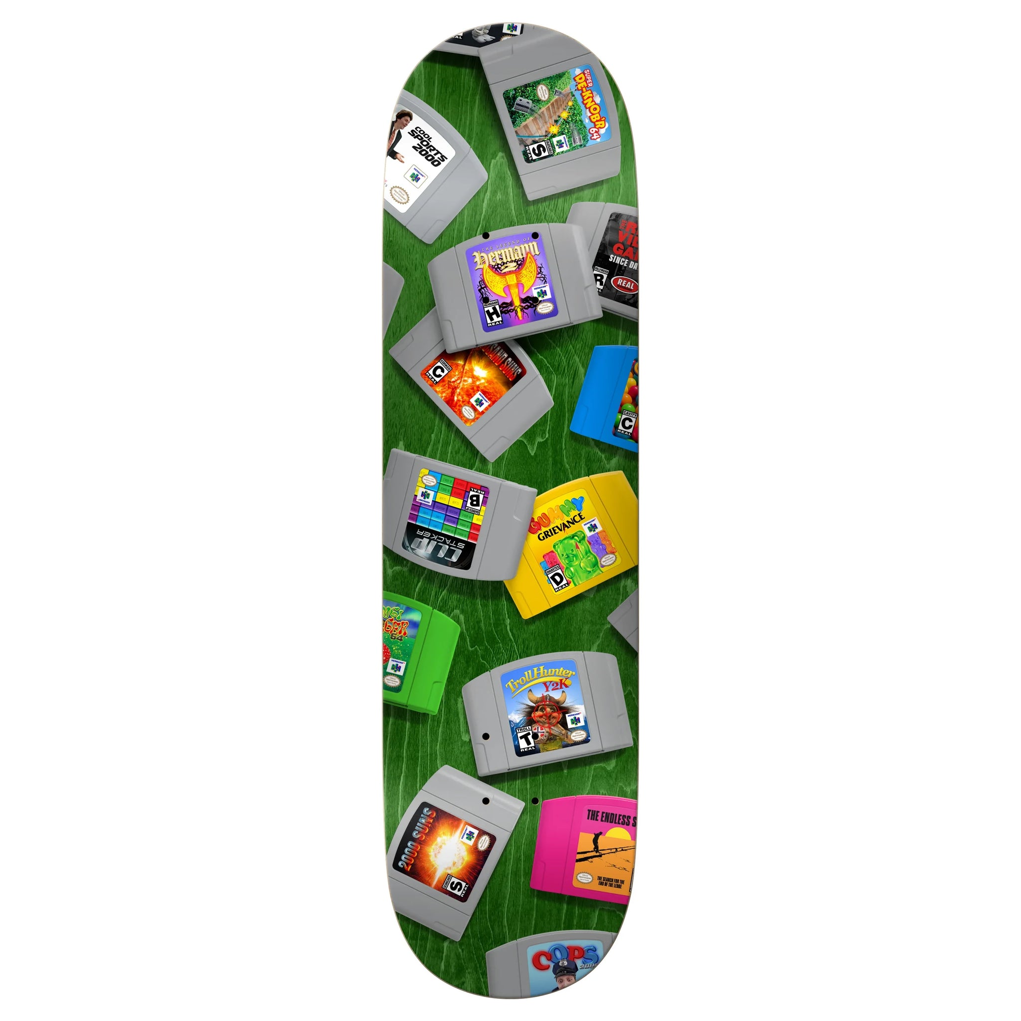 Real Skateboards Hermann 64-Bit Deck 8.25 | No-Comply Skateshop