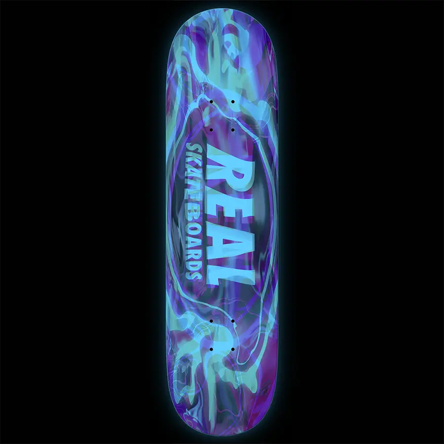 planche skateboard real psychoactive glow TF - 8.25 - Vegaskateshop