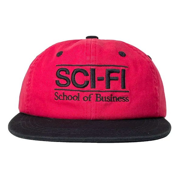 Sci-Fi Fantasy School Of Business Hat - Red